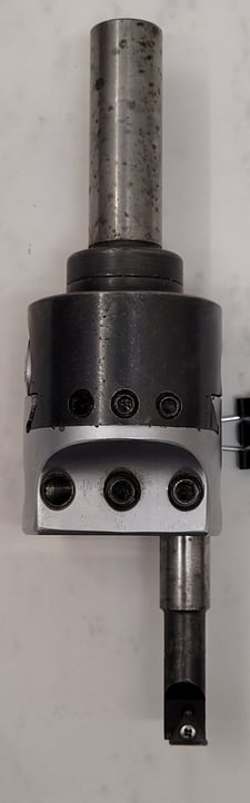 Boring Head, 5.125" Long, 2" Body Diameter