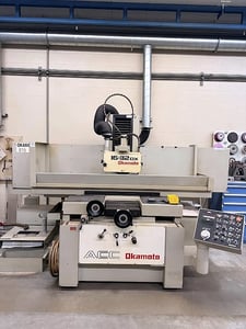 16" x 32" Okamoto #ACC-16-32OX, surface grinder, 14" x 1.5" x 5" wheel, Kanetsu fine pull electromagnetic