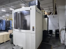 Makino #A61NX, CNC horizontal machining center, 60 automatic tool changer, 28.7" X, 25.6" Y, 31.5" Z, 14000