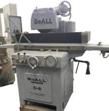 8" x 24" DoAll #D-8, Horizontal Spindle Reciprocating Table Surface Grinder, goo magnetic chuck, coolant tank