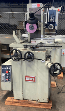 6" x 18" Kent #KG-3, Horizontal Spindle Reciprocating Table Surface Grinder, 220 Volt, 3PH