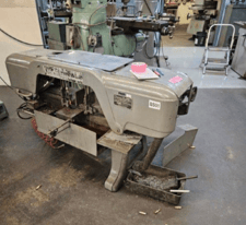 Kysor Johnson #J, Horizontal Band Saw, gravity/pivot downfeed