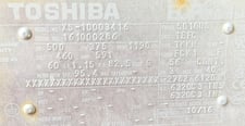 500 HP 1190 RPM Toshiba, Frame 5010US, TEFC, 460 Volts, ball, offered electrically OK or rblt. w/ warranty