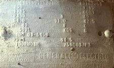 250 HP 1785 RPM General Electric, Frame 509L, TEFC, BB, 1.15 service factor, 2300 Volts, offered electrically