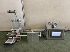 Delta #TTL-201T, Labeling Machine, 6" max. label width, 1-1/4" core diameter, 110 Volt, 1PH