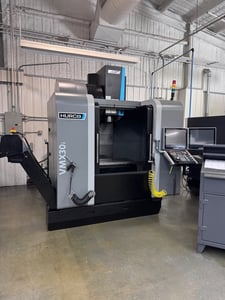 Hurco #VMX30i, vertical machining center, 30" X, 20" Y, 24" Z, 18 HP, 12000 RPM, 40 automatic tool changer