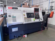 Mazak #QTN-250-II, CNC Turning Center, 26.5" swing, 3" bar, 4000 RPM, 35 HP, 12 tool, Matrix Nexus Control