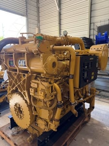 900 HP, Caterpillar #3508C, Engine, 2014