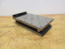 7.75" x 12.5" x 3" Angle Plate, Precision Ground Adjustable, XLO-Robbins Master-Sine #B10