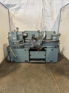 15"/22.75" x 40" Keiyo-Seki #KG-1000, gap bed lathe, 60-1500 RPM, 8" chuck, 2" thru hole, Steady Rest