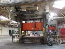 400 Ton, Clearing Niagara #SC2-400-120-60, straight side double crank, 12" stroke, 42" Shut Height, 14" adj.