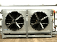 Evapco #SSTHE2-5683E0300L1KA, refrigeration cooler evaporator, 300 psig, R717 refrigerant