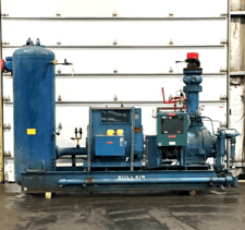 300 psig, Sullair #C25LA717-3.7 NH3, refrigeration compressor, 700 HP