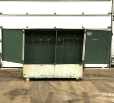 1500 KVA 4160 Primary, 480Y/277 Secondary, General Electric, padmount transformer