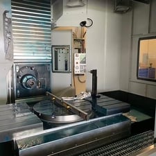 Haas #EC-1600ZT, horizontal machining center, 50+1 side mount tool changer, 10000 RPM, #50, 300 psi thru