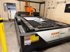 Ermaksan #SM-1000-10X5, CNC Fiber Laser, 1000 watt, 5' x 10' work area, 5551 m/min., Pedestal CNC, 380 Volt