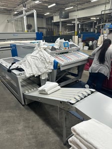 Jensen #Jenfold-Tematic-Pro, Industrial Towel/Small Piece Folder, 4.5 amps, 480 Volt, 2017