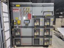 Cutler-Hammer #Magnum-DS, Low-Voltage Power Distribution Center/Switchgear Section, (2) 4000 amp main