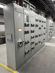 Cutler-Hammer, Advantage-2100, Motor Control Center, 1200 amps, 7 sections, 600 Volt, 3PH, 2002