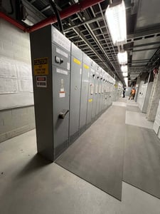 Moeller, Modan-3000, Variable Frequency Drive Motor Control Center, 1200 amps, 15 sections, 600 Volt, 3PH