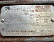 250 HP 1188 RPM Reliance, Frame 449T, TEFC, BB, 460 V, offered electrically OK or rblt. w/ warranty