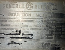 600 HP 1180 RPM General Electric, Frame 8311S, TEAAC, BB, 2300 V, offered electrically OK or rblt. w/