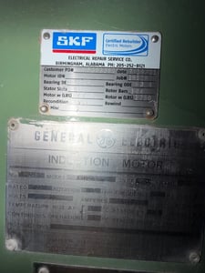 700 HP 1180 RPM General Electric, Frame 8311S, TEAAC, BB, 2300 V, offered electrically OK or rblt. w/