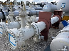 299 sq.ft., 405 psi shell, 405 psi tube, Fabsco, Shell & Tube Heat Exchanger, Carbon Steel, 2023 (2 available)