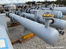 333 sq.ft., 662 psi shell, 288 psi tube, Wuxi, Shell & Tube Heat Exchanger, Duplex 2205 Stainless Steel, 2023