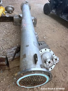 225 sq.ft., 100 psi shell, 75 psi tube, Perry, Vertical Shell & Tube Heat Exchanger, 304L Stainless Steel