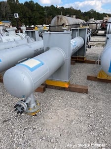 333 sq.ft., 662 psi, shell, 288 psi tube, Wuxi, Shell & Tube Heat Exchanger, Duplex 2205 Stainless Steel