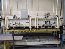 Black Brothers, Side Loading Pod Press, 4' x10', 45" daylight, 49" x127" platen, 5.5" stroke, 50 psi