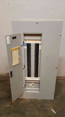 150 Amp, Westinghouse #PRL2, Panelboard 42 Circuit W/ Main, 1993