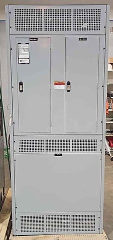 75 KVA, 480 Primary, 208/120 Secondary Hammond Transformer Switchboard, w/ 2 Integrated Siemens Panelboards