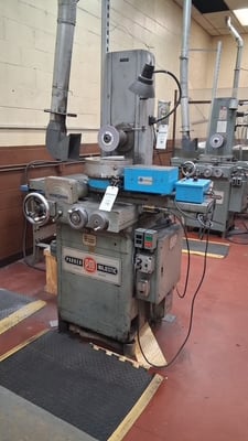 6" x 18" Parker Majestic #2Z, precision grinder, 20" vertical travel, 8" x 5/8" x 1-1/4" wheel, power