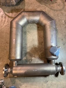 Emerson / Micro Motion #CMF300, Coriolis Flow Meter 3" 150# w/ 2400 Transmitter