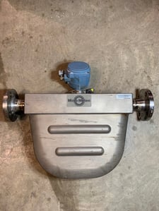 Emerson / Micro Motion #F200, Coriolis Flow Meter 2" line, 150# flange, w/ Core Processor