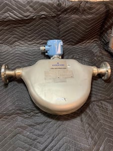 Emerson / Micro Motion #CMFS100, Coriolis Flow Meter 1" line, 150# flange, w/ Core Processor