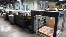 40" Tec Lighting #MegaCoat-MC45-4030-2, UV Coater, 3 roller, dual lamp