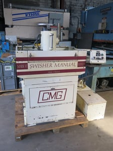 CMG Swisher #MARK-VI, vertical surface grinder, 8" wheel, 10" under, 6" x12" chuck