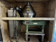 Westfalia #SC35-06-177, Disc Separator, Stainless Steel, 1.1 g/cc heavy liquid density, 1.4 g/cc solids