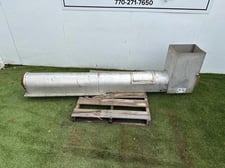 8" diameter x 6' long, Previero #SCE200, Stainless Steel Auger, 10" trough, 9" shaft