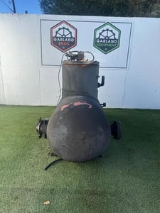 315 gallon 44" x 96", Silvan Industries #237225, Horizontal Carbon Steel Pressure Tank