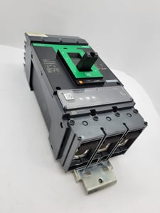 400 Amp, Square D #LJA36400U31X, PowerPact I-Line Circuit Breaker, 3P, 600 Volts, 25KA, LJ400