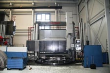 165" Froriep, double column vert.borer, 4200mm table, Siemens 840D SL CNC, updated 2009