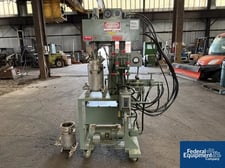 1 gallon Myers #VHC-L550-1016, Dual Shaft Vacuum Mixer, Stainless Steel, explosion proof, 5 HP, 14 psi