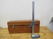 Brown & Sharpe #586, 26" Vernier Height Gauge, w/ Wood Case