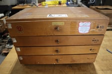 Meyer, Pin/Plug gauges in Wood Cabinet, M1 Plus, M15 Plus, M2 Plus, M-25 PLus