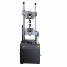 67500 lbf. (300 kN) Instron #300DX-B1-C3-G1A, universal testing machine, hydraulic tension & compression
