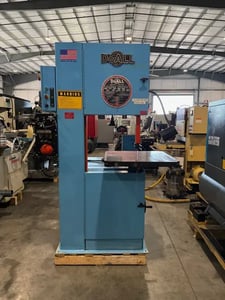 20" x 13" DoALL #2013-V, vertical band saw, 1" x 154" blade, 55-5200 FPM, blade welder & grinder, 1993